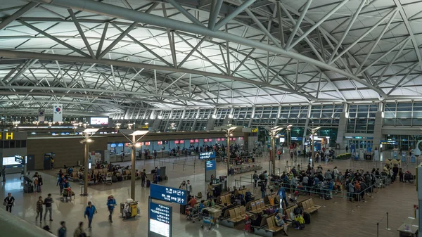 Aeroporto Internacional de Incheon em Seul, Coreia do Sul — Fotografia de Stock