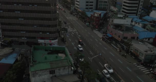 Stadsbilden av huvudstaden Seoul i Sydkorea — Stockvideo