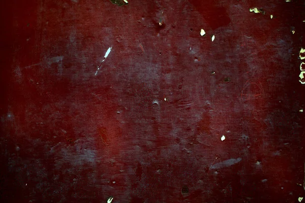 Régi sötét vörös rozsdás fém panel háttér textúra — Stock Fotó