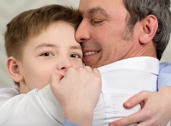 Ti voglio tanto bene, papà. — Foto Stock