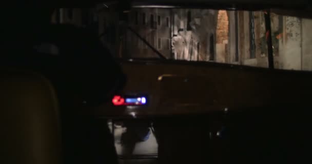 Resa i Venedig med vatten spårvagn — Stockvideo