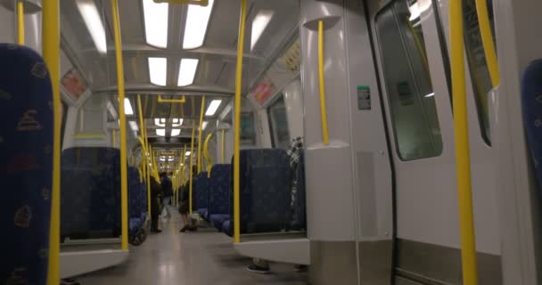 Transporte do metrô de Estocolmo — Vídeo de Stock