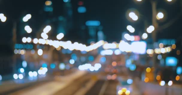 Timelapse de la circulation routière urbaine — Video