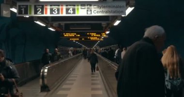 Stockholm metro metro geçit