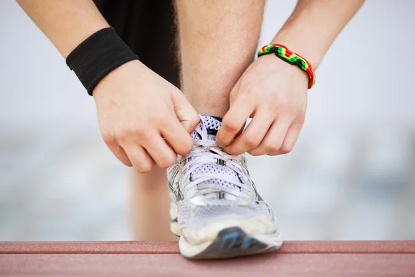 Getting ready for training — Stock Photo, Image