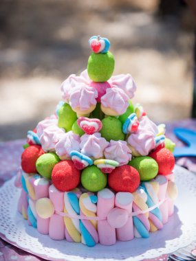 Lezzetli pasta şeker