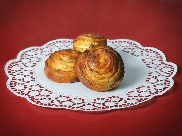 Buns with walnuts — Stock Photo, Image