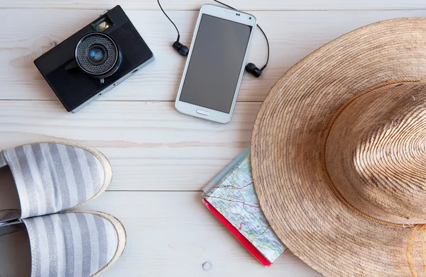 Objects for travel — Stock Photo, Image