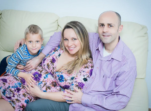 Gelukkige familie — Stockfoto