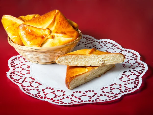 Brötchen mit Käse — Stockfoto