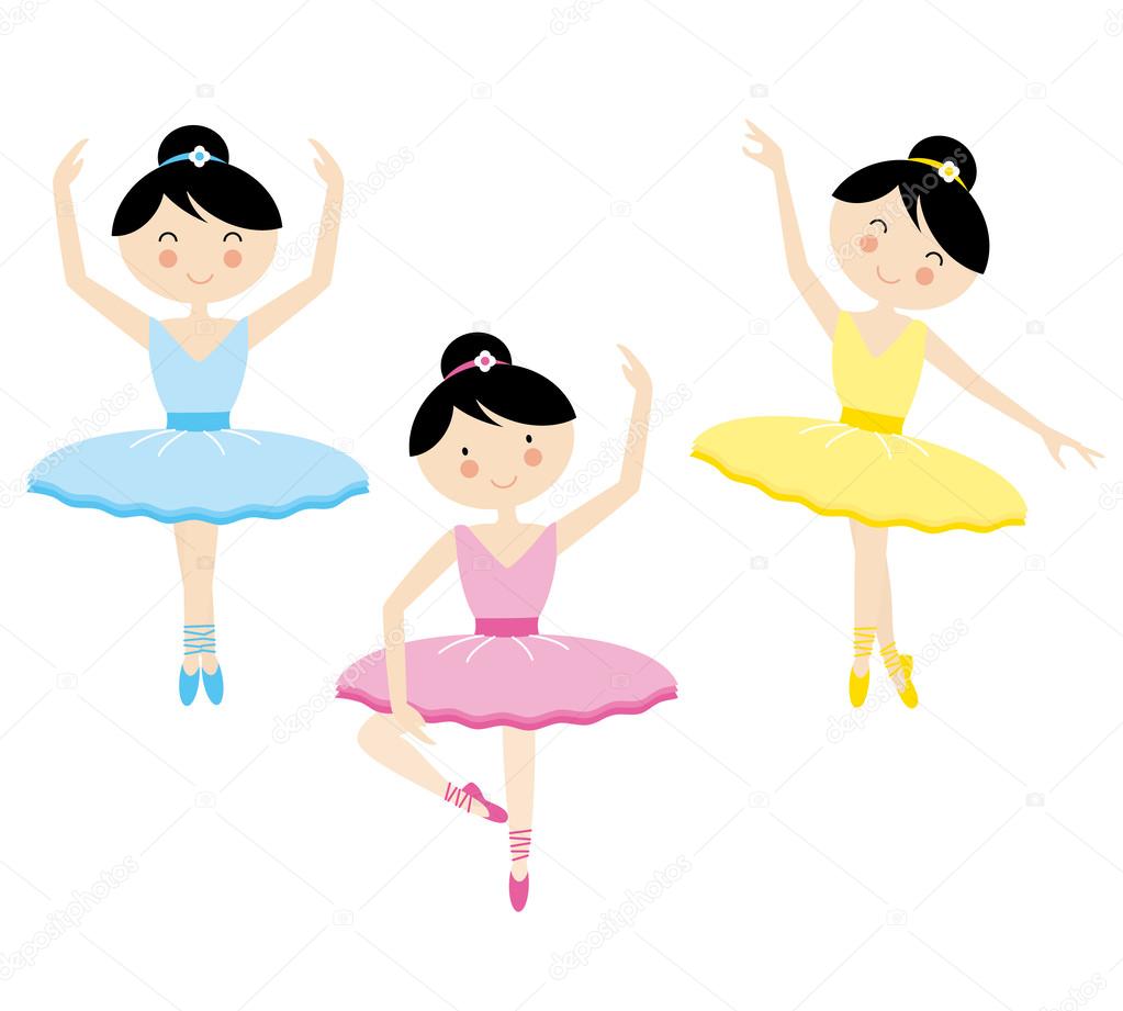 Girl dancing ballet