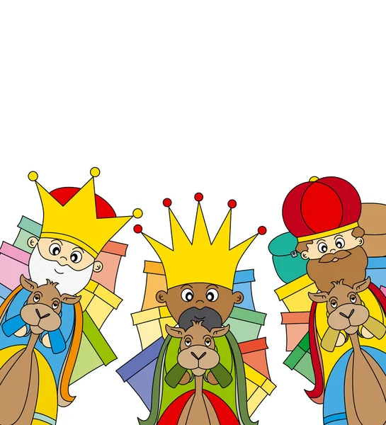 Carta a los Reyes Magos — Vector de stock