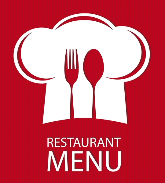 Carte de menu restaurant — Image vectorielle