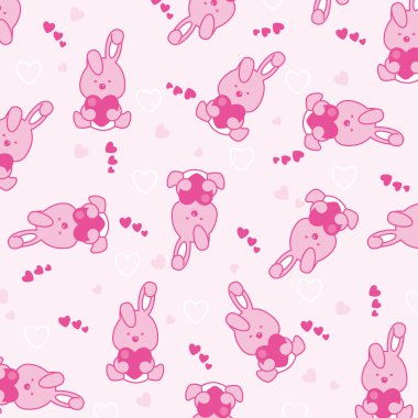 Bebek pembe arka plan