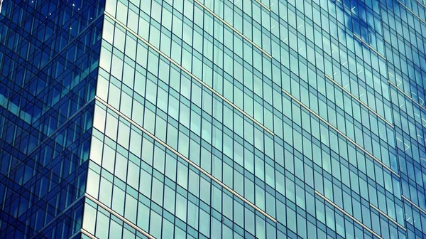 Edifício Moderno Cidade Com Luz Solar Textura Abstrata Fachada Vidro — Fotografia de Stock