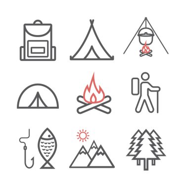 Pankartlar, el ilanları, web ve mobil uygulamalar için vektör seyahat kavramı.