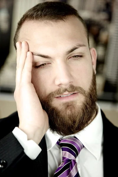 Hombre de negocios infeliz — Foto de Stock