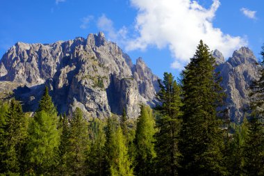 Güzel Dolomiti İtalyan Alpleri
