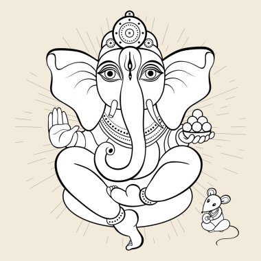 Hindu tanrısı ganesha