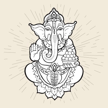 Hindu tanrısı ganesha