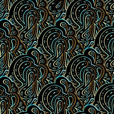 El çizimi pürüzsüz desen.