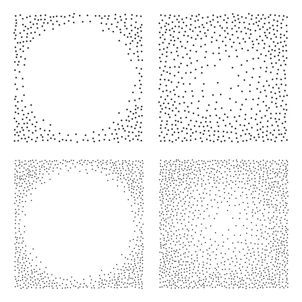 Abstracte Dot werken achtergronden — Stockvector
