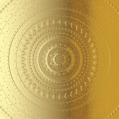 Mandala. Hint dekoratif desen.