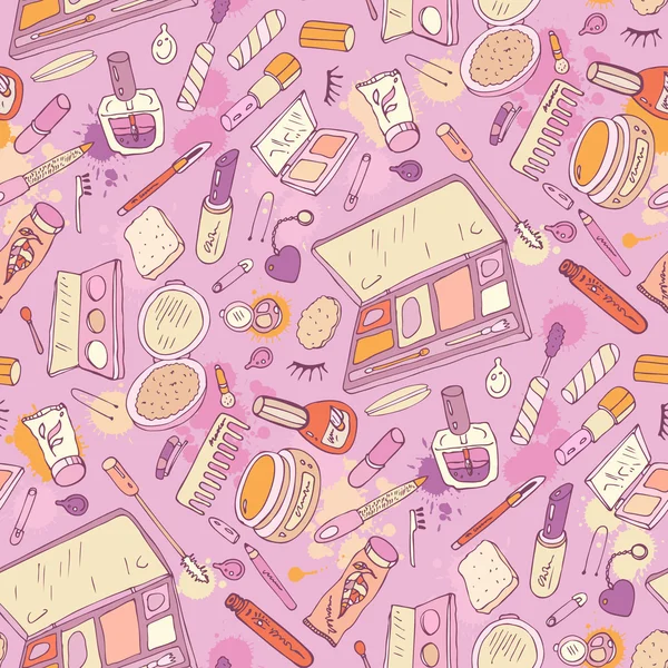 Productos de belleza. Cosméticos . — Vector de stock