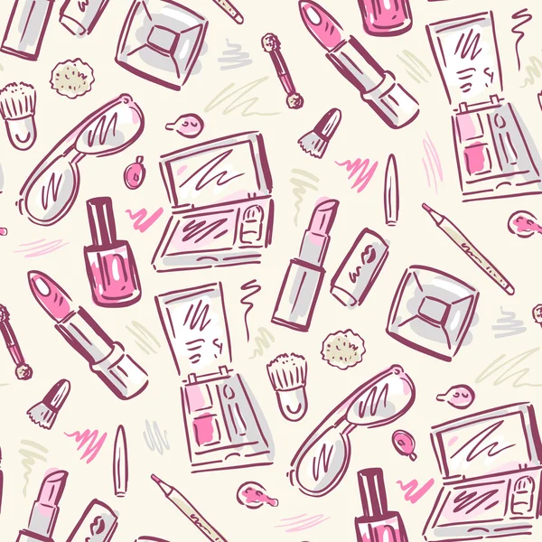 Productos de belleza. Cosméticos . — Vector de stock