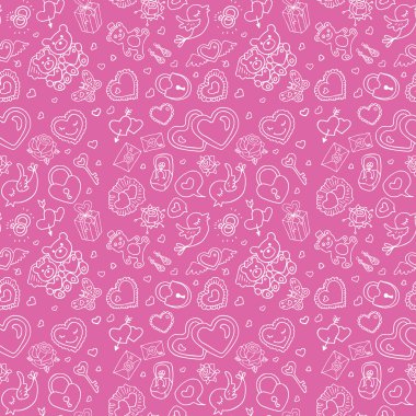 Dikişsiz düğün desenleri.