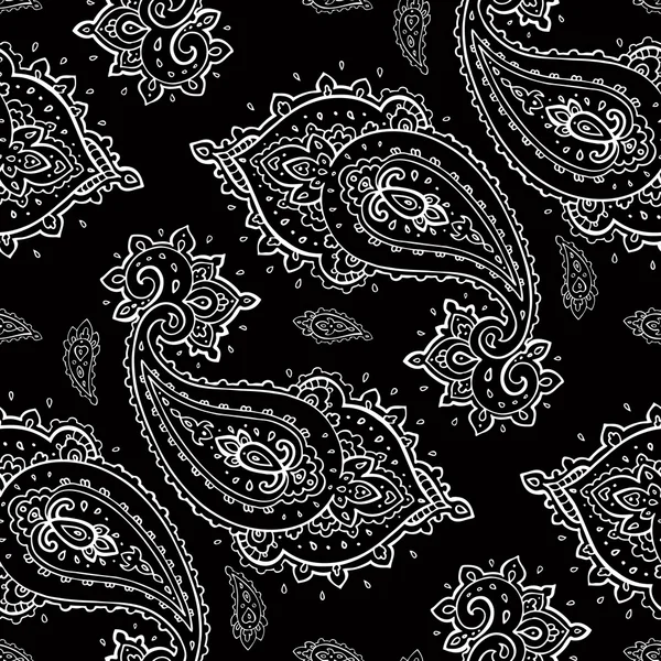 Modèle paisley sans couture . — Image vectorielle