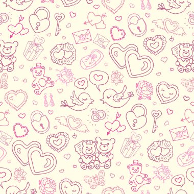 Dikişsiz düğün desenleri.