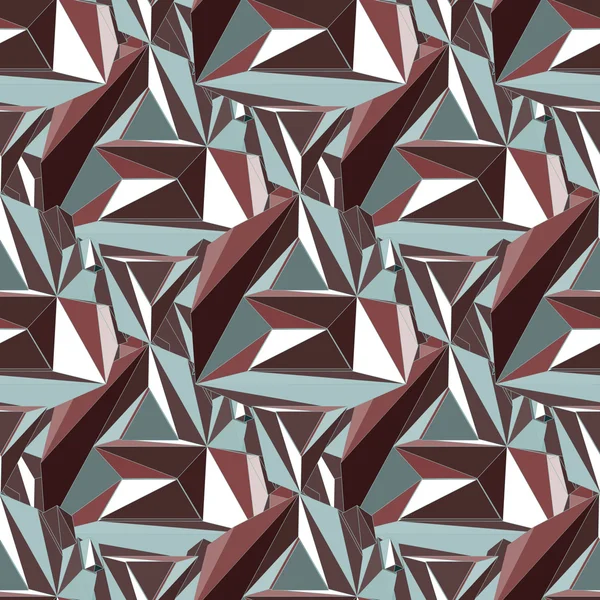 Geometrischer nahtloser Hintergrund. — Stockvektor