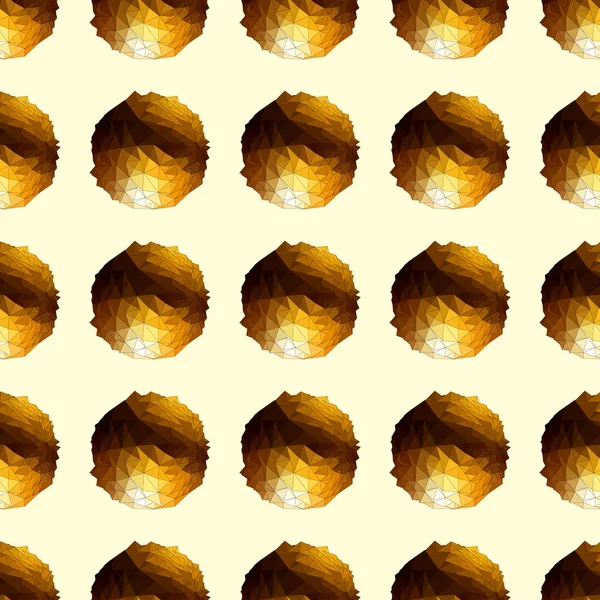 Μπάλα disco. Χρυσό ομοιογενές φόντο. — Διανυσματικό Αρχείο