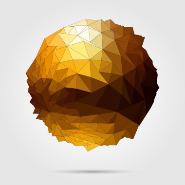 vektör. soyut geometrik illüstrasyon.