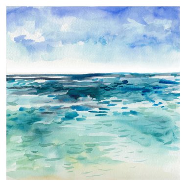 Suluboya deniz arka plan