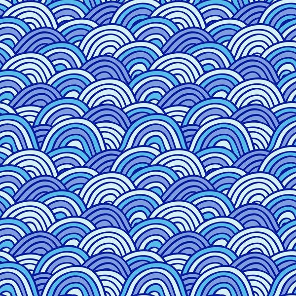 Seamless Wave pattern — Stock Vector