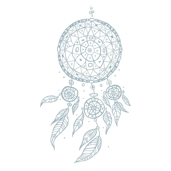 Dream Catcher. Decorative Vector illustration. Royalty Free Stock Illustrations