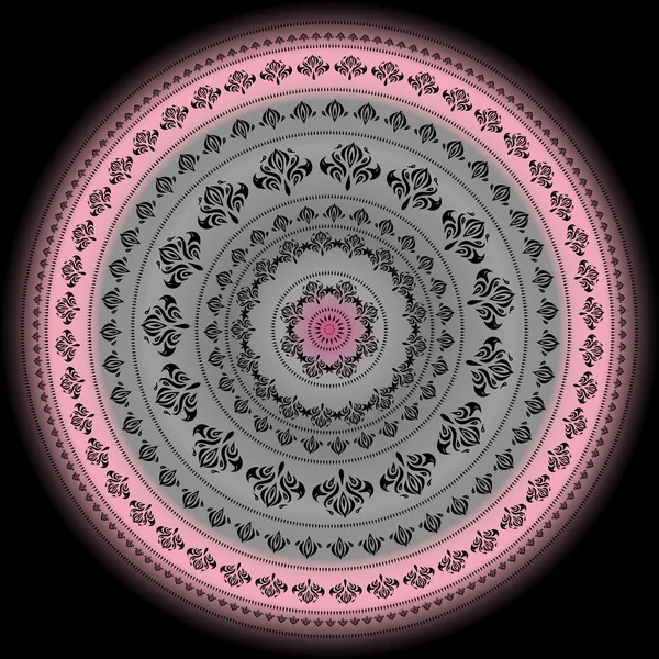 Mandala. Modèle décoratif indien . — Image vectorielle