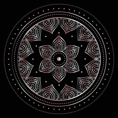 Gümüş mandala