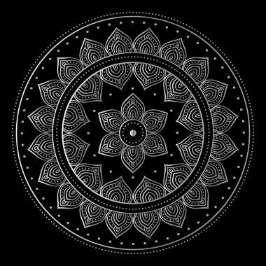 Gümüş mandala