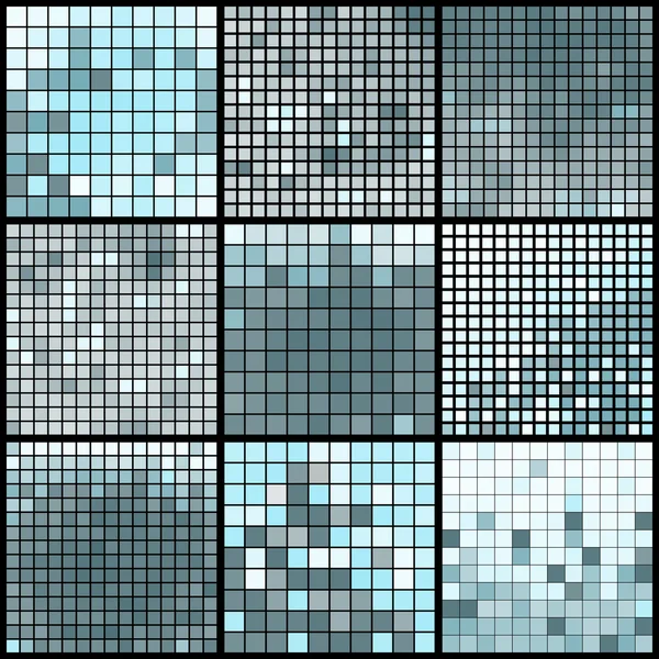 Fundo mosaico abstrato . — Vetor de Stock