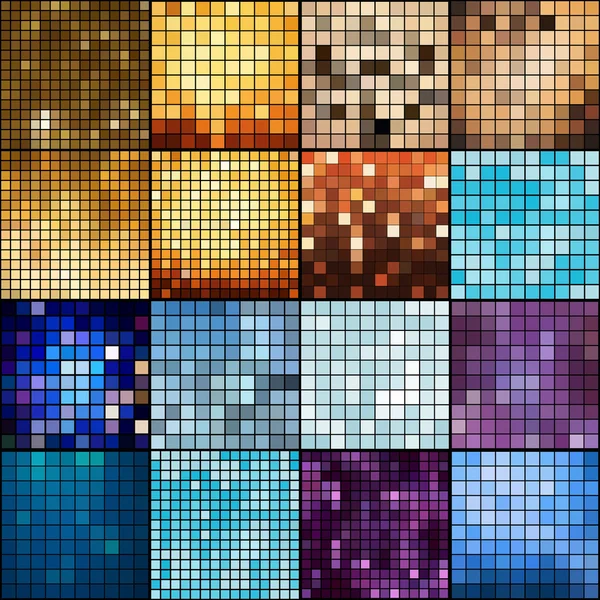 Fundo mosaico abstrato . — Vetor de Stock