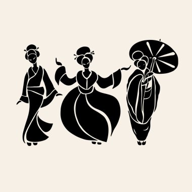 Güzel Çinli kadın