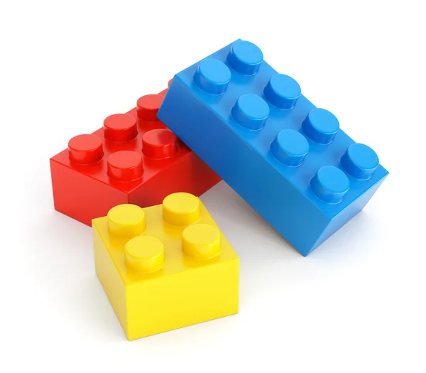 Toy building blocks — Stockfoto