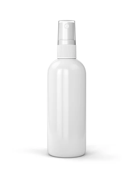 Frasco de spray blanco — Foto de Stock