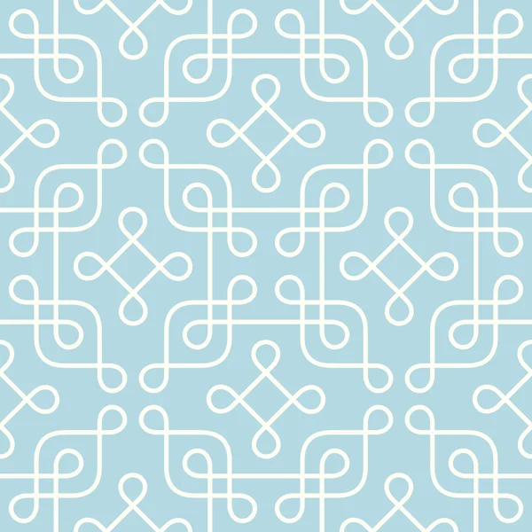 Klassieke monochroom geometrische patroon — Stockvector