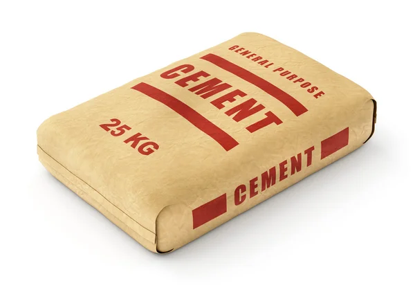 Цементный мешок — стоковое фото