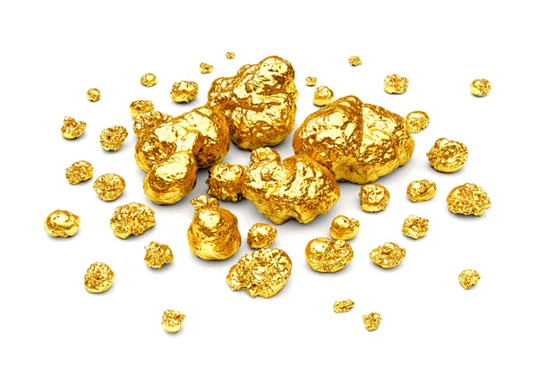 Pepite d'oro — Foto Stock