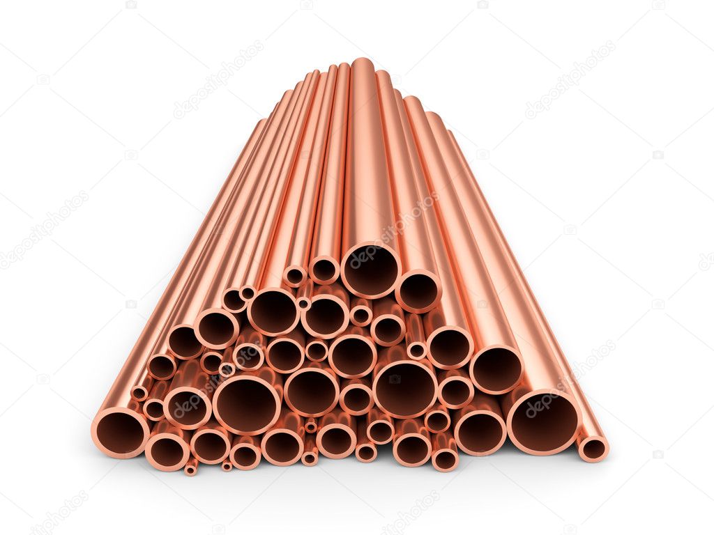 Copper pipes